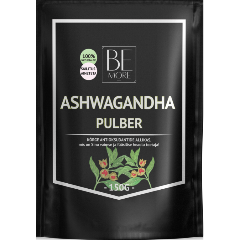 Be more Ashwagandha pulber 150 g foto